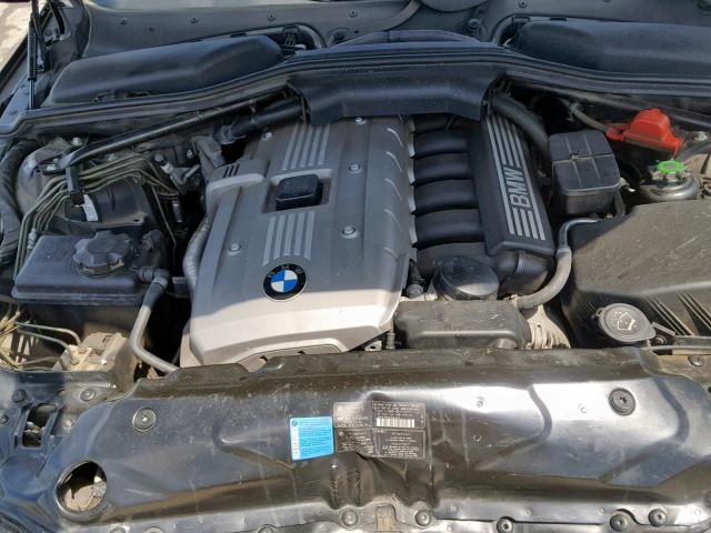 WBANE53566CK86601 - 2006 BMW 525 I BLACK photo 7