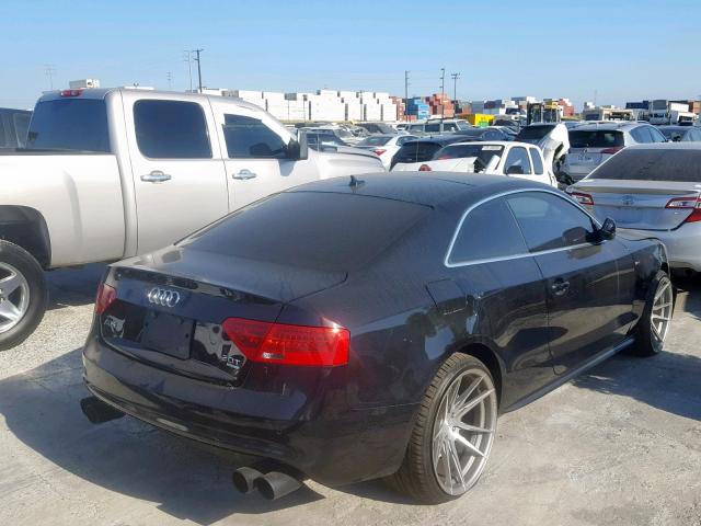 WAUWFAFR3DA063983 - 2013 AUDI A5 PRESTIG BLACK photo 4