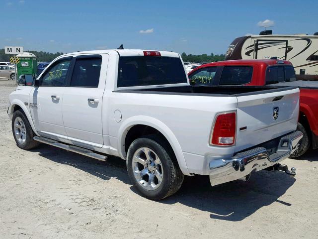 1C6RR6NT4ES205505 - 2014 RAM 1500 LARAM WHITE photo 3