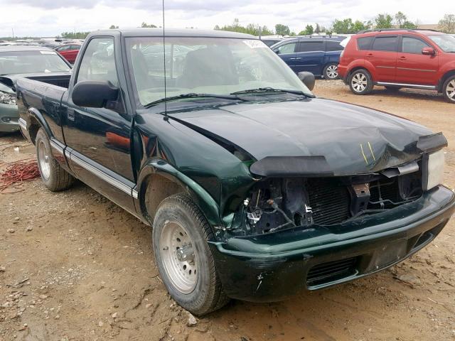 1GTCS14H238271354 - 2003 GMC SONOMA GREEN photo 1