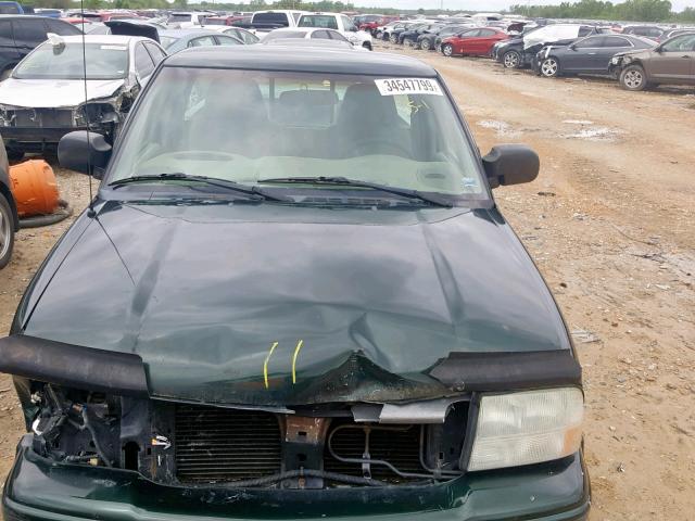 1GTCS14H238271354 - 2003 GMC SONOMA GREEN photo 7