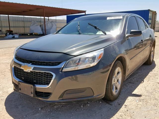 1G11B5SL9FF312738 - 2015 CHEVROLET MALIBU LS 灰色 照片 2