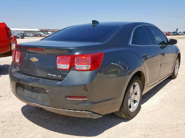 1G11B5SL9FF312738 - 2015 CHEVROLET MALIBU LS 灰色 照片 4