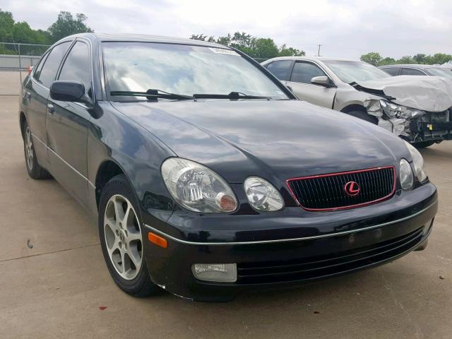 JT8BD68S6Y0110034 - 2000 LEXUS GS 300 BLACK photo 1