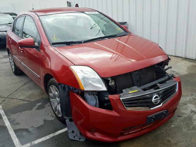 3N1AB6AP6BL732204 - 2011 NISSAN SENTRA 2.0 RED photo 1