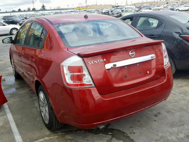 3N1AB6AP6BL732204 - 2011 NISSAN SENTRA 2.0 RED photo 3