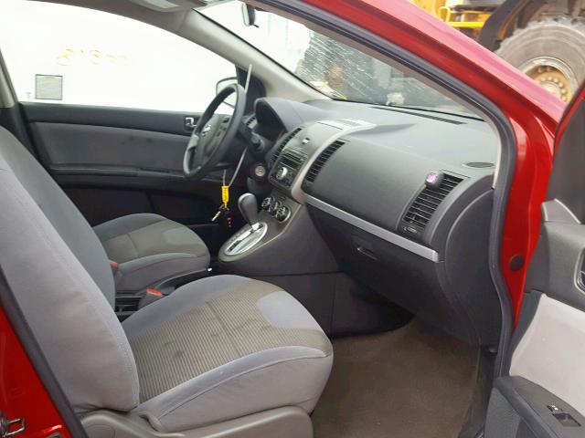 3N1AB6AP6BL732204 - 2011 NISSAN SENTRA 2.0 RED photo 5