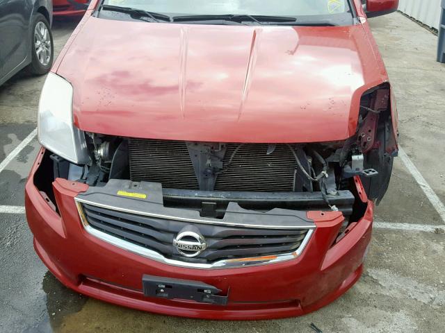 3N1AB6AP6BL732204 - 2011 NISSAN SENTRA 2.0 RED photo 9