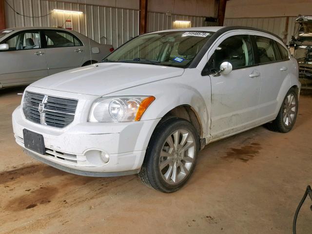 1B3CB5HA2BD268174 - 2011 DODGE CALIBER HE WHITE photo 2