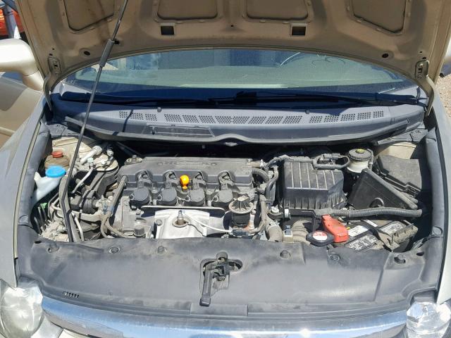 1HGFA16828L017288 - 2008 HONDA CIVIC GOLD photo 7