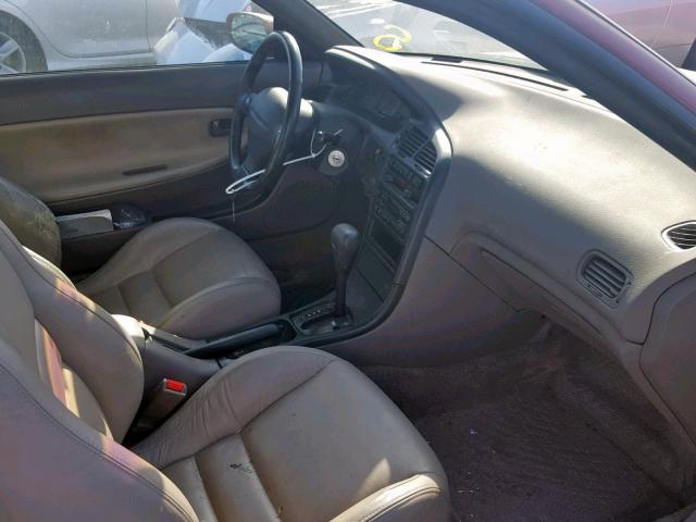 1YVGE31B5P5188913 - 1993 MAZDA MX-6 LS MAROON photo 5