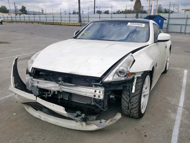 JN1AZ4EH8GM932470 - 2016 NISSAN 370Z BASE WHITE photo 2