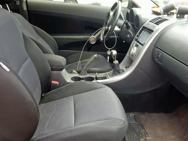 JTKDE167680245323 - 2008 TOYOTA SCION TC BLACK photo 5