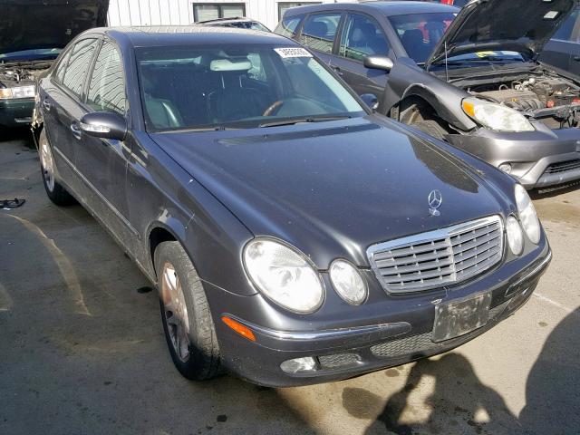 WDBUF65J83A290036 - 2003 MERCEDES-BENZ E 320 GRAY photo 1