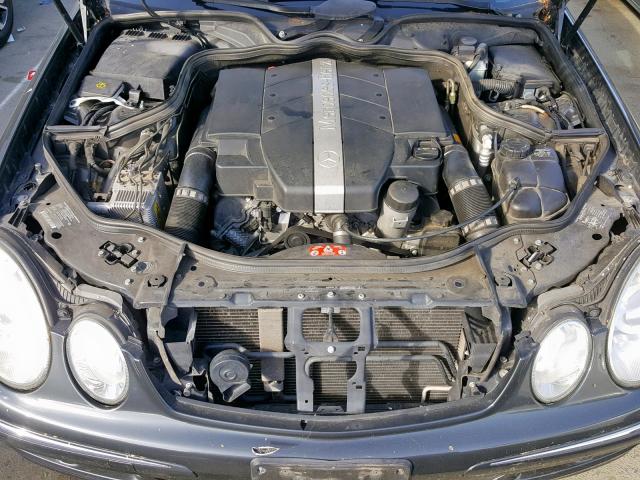 WDBUF65J83A290036 - 2003 MERCEDES-BENZ E 320 GRAY photo 7