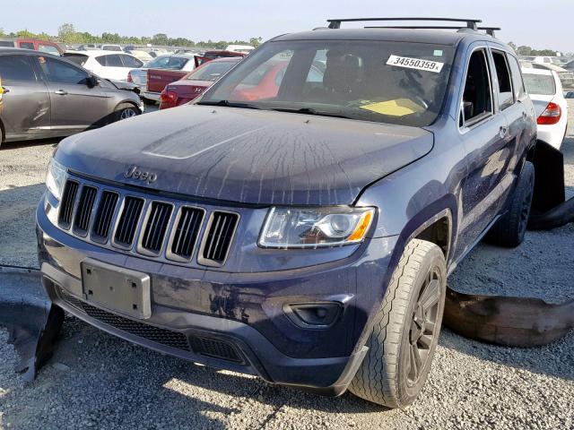 1C4RJEAG7EC130389 - 2014 JEEP GRAND CHER BLUE photo 2