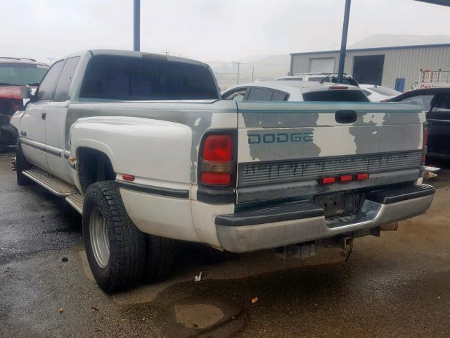 3B7MC33C7TM148406 - 1996 DODGE RAM 3500 WHITE photo 3