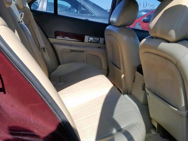 1LNFM87A96Y606219 - 2006 LINCOLN LS MAROON photo 6