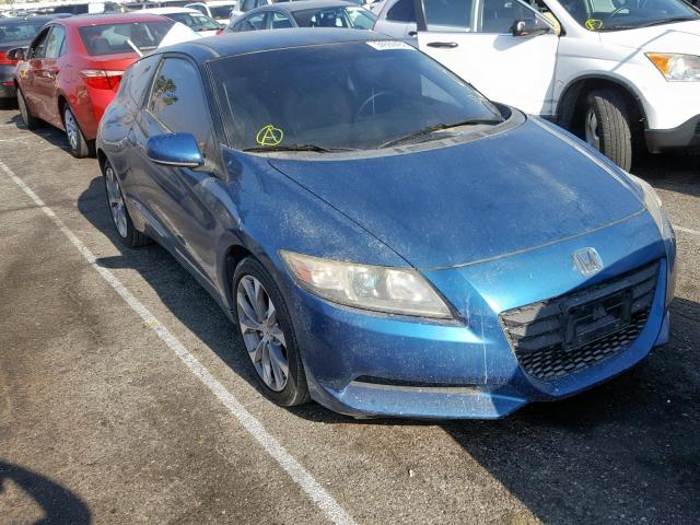 JHMZF1D41BS011734 - 2011 HONDA CR-Z BLUE photo 1