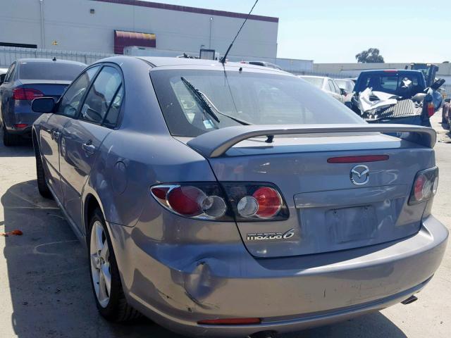 1YVHP84C085M19427 - 2008 MAZDA 6 I GRAY photo 3