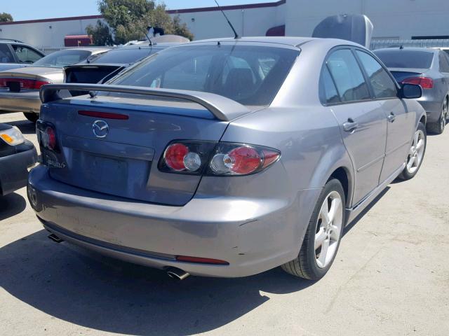 1YVHP84C085M19427 - 2008 MAZDA 6 I GRAY photo 4