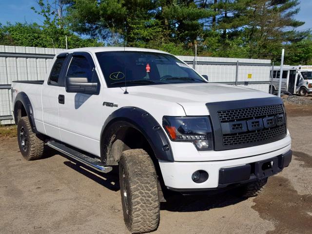 1FTEX1E83AFD37900 - 2010 FORD F150 SUPER WHITE photo 1