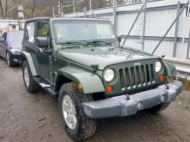 1J4FA54137L169603 - 2007 JEEP WRANGLER S 绿色 照片 1