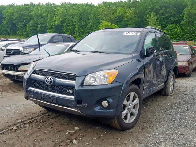 2T3DK4DV5CW075690 - 2012 TOYOTA RAV4 LIMIT GRAY photo 2