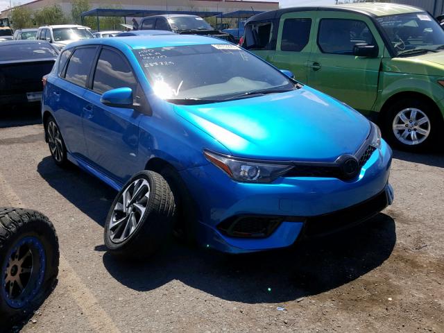 JTNKARJE2GJ522035 - 2016 TOYOTA SCION IM BLUE photo 1