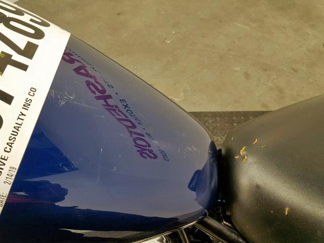 JYAVG04Y8DA001572 - 2013 YAMAHA XV250 C BLUE photo 15