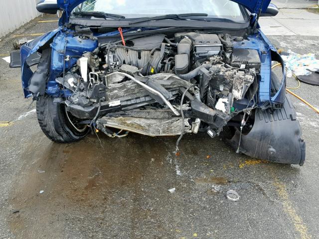 5NPE34AF0FH225747 - 2015 HYUNDAI SONATA SPO BLUE photo 7