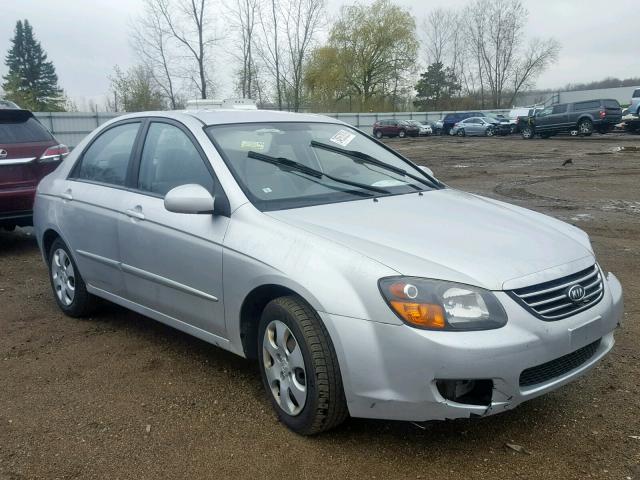 KNAFE221695647156 - 2009 KIA SPECTRA EX SILVER photo 1