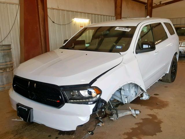 1C4RDHAG6KC573301 - 2019 DODGE DURANGO SX WHITE photo 2