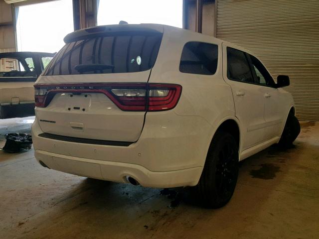 1C4RDHAG6KC573301 - 2019 DODGE DURANGO SX WHITE photo 4