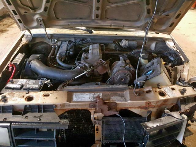 1FTCR10T4LUB83208 - 1990 FORD RANGER TAN photo 7