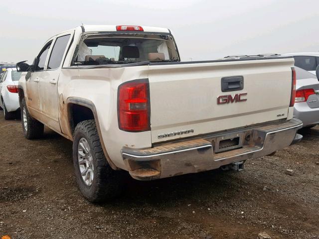 3GTU2UEC7EG233642 - 2014 GMC SIERRA K15 WHITE photo 3