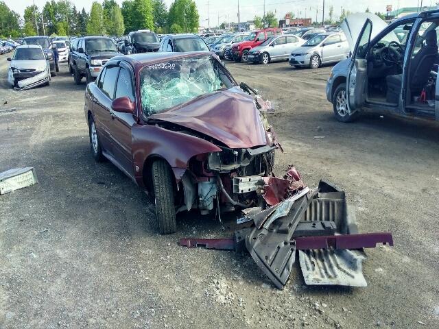 1G4HP54K02U267492 - 2002 BUICK LESABRE CU RED photo 1