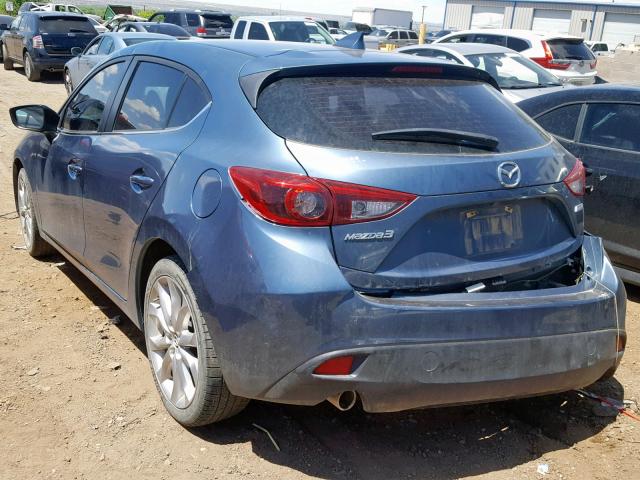 JM1BM1N37G1355676 - 2016 MAZDA 3 GRAND TO BLUE photo 3