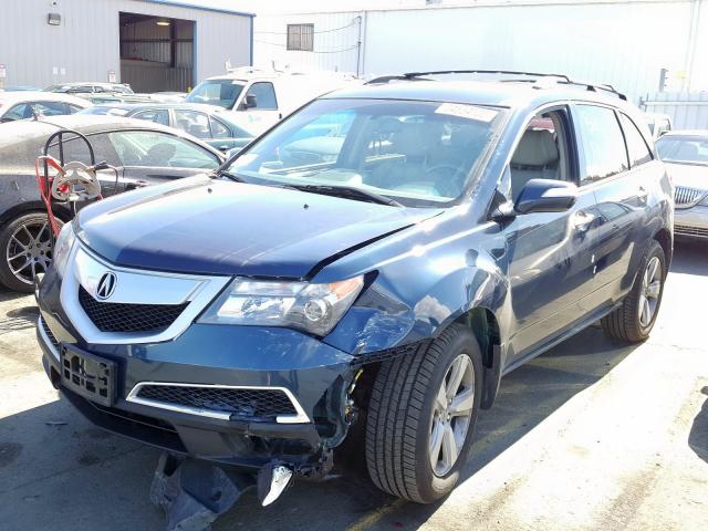 2HNYD2H49CH526986 - 2012 ACURA MDX TECHNOLOGY  photo 2