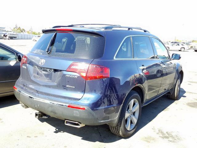 2HNYD2H49CH526986 - 2012 ACURA MDX TECHNOLOGY  photo 4