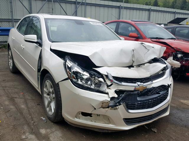 1G11C5SLXEF275906 - 2014 CHEVROLET MALIBU 1LT WHITE photo 1