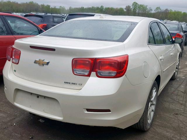 1G11C5SLXEF275906 - 2014 CHEVROLET MALIBU 1LT WHITE photo 4