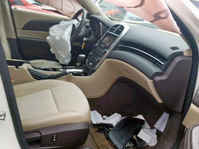 1G11C5SLXEF275906 - 2014 CHEVROLET MALIBU 1LT WHITE photo 5