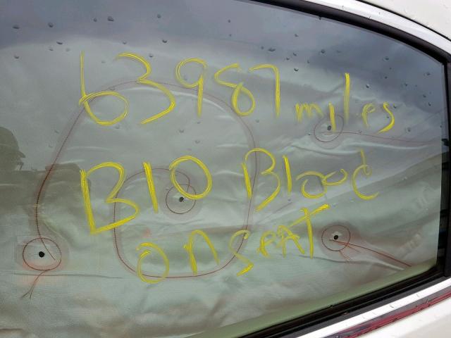 1G11C5SLXEF275906 - 2014 CHEVROLET MALIBU 1LT WHITE photo 9