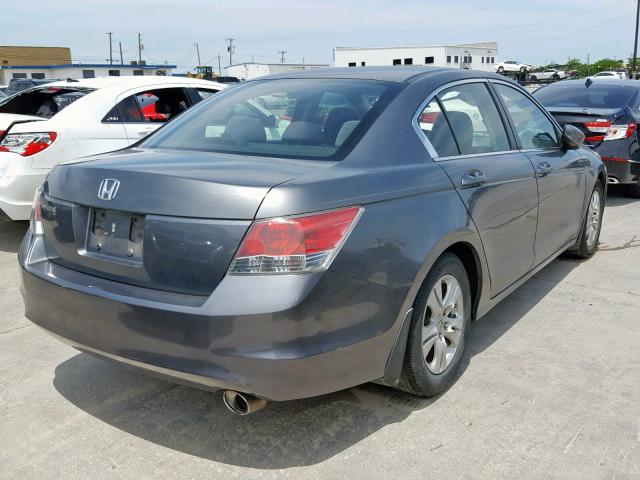 JHMCP26488C006295 - 2008 HONDA ACCORD LXP GRAY photo 4