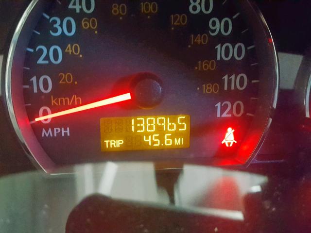 1G8AJ54F35Z161968 - 2005 SATURN ION LEVEL BLUE photo 8