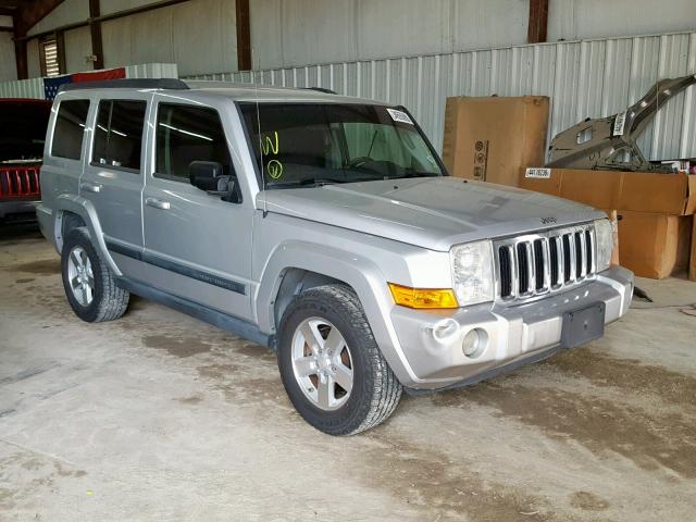 1J8HH48K08C162366 - 2008 JEEP COMMANDER SILVER photo 1