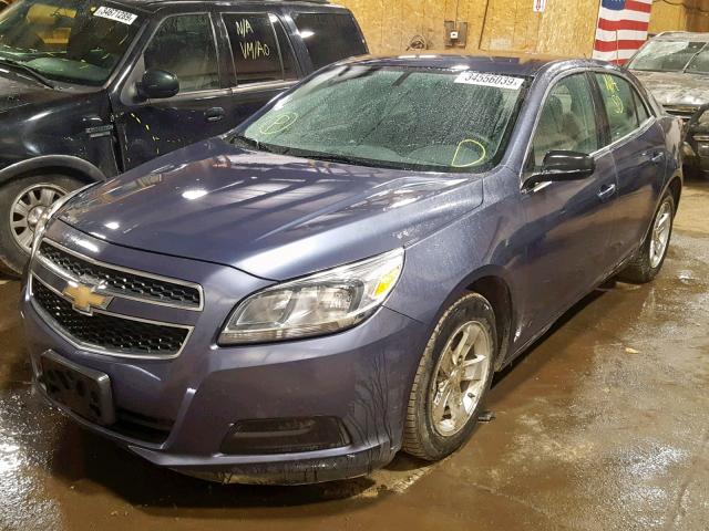 1G11B5SA6DF158565 - 2013 CHEVROLET MALIBU LS GRAY photo 2