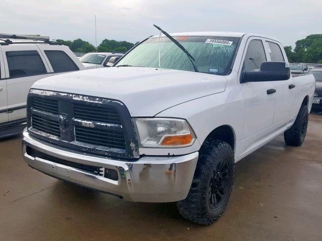 3D7TP2CT2BG544658 - 2011 DODGE RAM 2500 WHITE photo 2