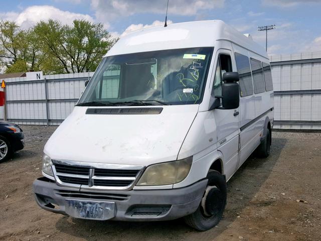 WD0PD544665961430 - 2006 DODGE SPRINTER 3 WHITE photo 2